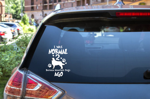 Quirky vinyl decal - 'i, was