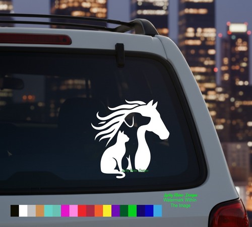 Animal lover vinyl decal - lover,